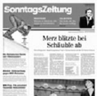 Sonntagszeitung, Presse, prevention-center Zürich / Zug